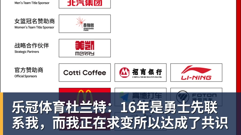 乐冠体育杜兰特:16年是勇士先联系我,而我正在求变所以达成了共识